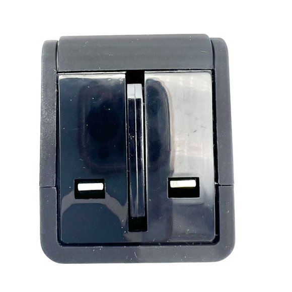 Travel Adapter with Dual USB Charger Black Supports USA Australia UK Europe NIB - Picture 8 of 12